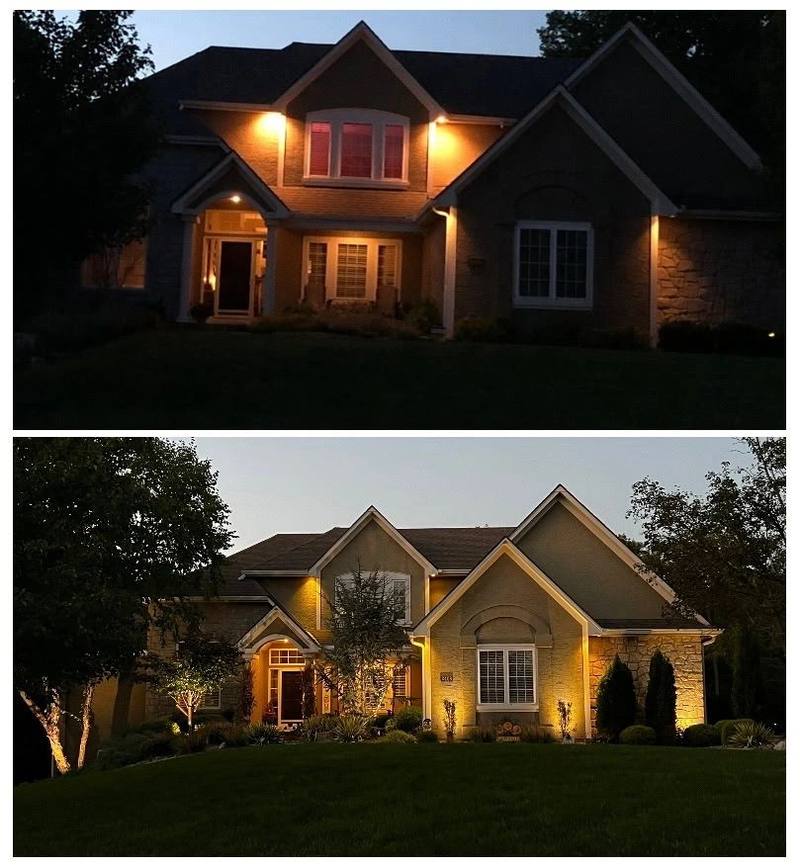 Landscaping and hardscaping project by Stewart's Seasonal Services