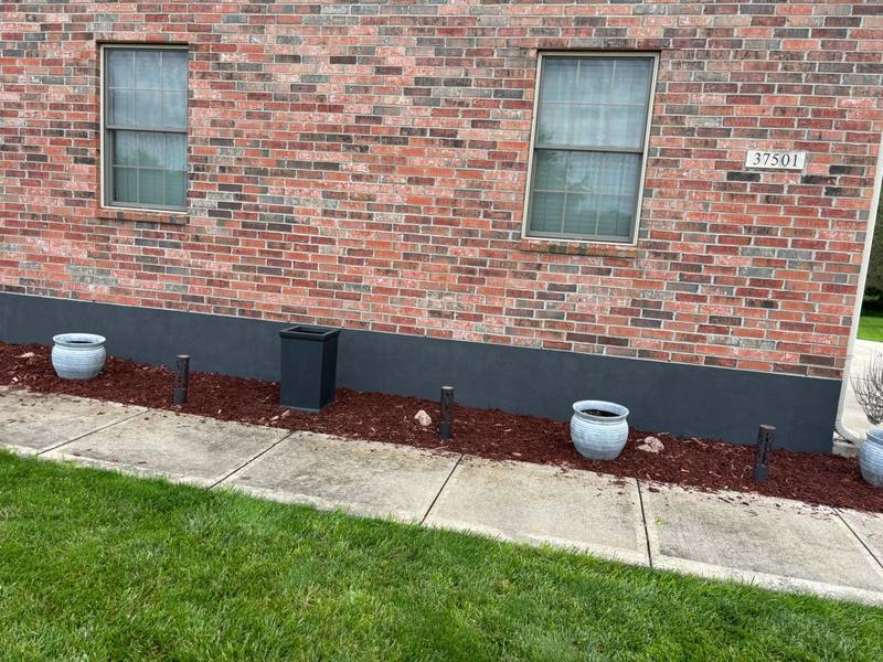 Landscaping and hardscaping project by Stewart's Seasonal Services